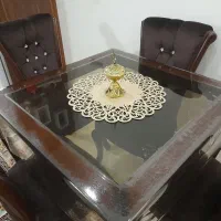میز نهار خوری ۴ نفره تمام چوب راش در حد نو|میز و صندلی غذاخوری|رباط‌کریم, رباط‌کریم|دیوار