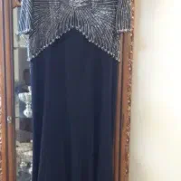 لباس ماکسی به همراه مانتو مجلسی