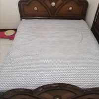 تخت خواب دو نفره چوبی