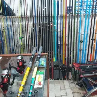 ست چوب وچرخ ماهیگیری ساپا مخصوص اردک ماهی|ماهیگیری|مشهد, شهرک رازی (شهرک غرب)|دیوار