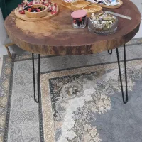 میز عسلی  تمام چوب|مبلمان خانگی و میز عسلی|اندیشه, اندیشه فاز ۱|دیوار