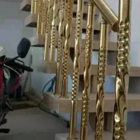 نرده و حفاظ استیل/ نرده پله/نوین استیل|خدمات پیشه و مهارت|بیرجند, |دیوار