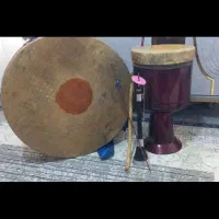 دهل ، ضرب تنبک، سرنا قدیمی|سازهای سنتی|هشتگرد, شهرک دانش|دیوار