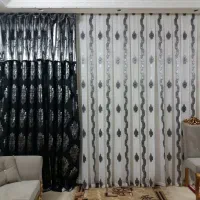 پرده حریر خارجی(ترک)|پرده، رانر، رومیزی|اصفهان, ارداجی|دیوار