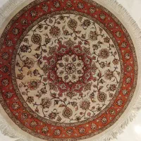 فرش دستباف تبریز یک در یک دایره