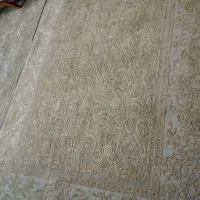 فرش بافت ابریشم سالم و تمیز