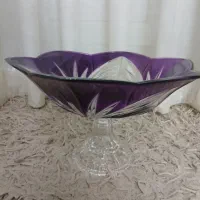ظروف کریستال مارک سوگا ژاپن میوه خوری وپیشدستی
