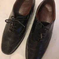 کفش تمام چرم حتی تخت چرم مدل هشترگ سایز ۴۰