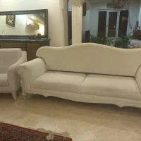 مبل راحتی تختخواب شو به همراه دو مبل تک راحتی|مبلمان خانگی و میز عسلی|تهران, تهران پارس|دیوار