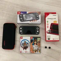 nintendo switch lite gray