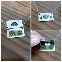 گردنبنداستیل با بهترین کیفیت با حک دلخواه شما|بدلیجات|مشهد, رسالت|دیوار