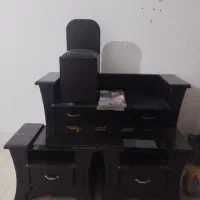 تخت خواب و دراور دست دوم|تخت و سرویس خواب|قوچان, |دیوار
