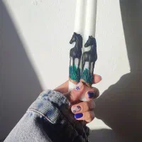 شمع های قلمی