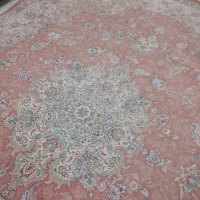 فرش شش متری ابریشم اردهال مشهد گلبهی مشابه نو|فرش|تهران, مجیدیه|دیوار