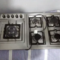 گاز رومیزی استیل 5 شعله