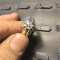 انگشتر الماس معدنی اصلی