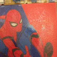 تابلو نقاشی الماسی بزرگ پسرانه طرح مرد عنکبوتی|تابلو، نقاشی، عکس|پرند, فاز ۶|دیوار