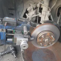 تابگیری و تراش دیسک ترمز روکار و درجا