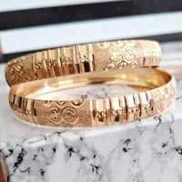 النگو طلا روس 100٪ مشابه طلا سایز 5|بدلیجات|کهریزک, |دیوار