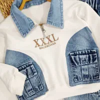 ست جین|کفش و لباس بچه|رشت, کوی فکوری|دیوار