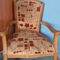 مبل ال و مبل دسته چوبی