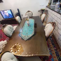 میز ناهار خوری هشت نفره|میز و صندلی غذاخوری|قرچک, زیبا شهر|دیوار