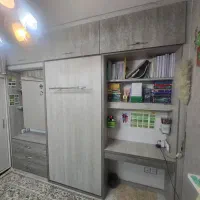 تخت تاشو دیواری کمجا تخت دیواری با ضمانت 10 ساله|تخت و سرویس خواب|اصفهان, قهجاورستان|دیوار