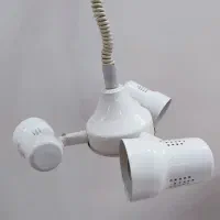 لوستر آویز چند شاخه لامپ