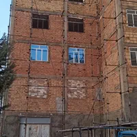 داربست فلزی در کل منطقه