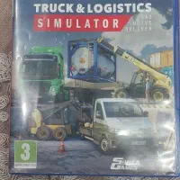دیسک بازی پی اس track&logestic simulator  ps5