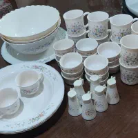 ظروف پیرکس گل ویکتوریا و گل میوه آرکوپال اصل|ظروف سرو و پذیرایی|رفسنجان, |دیوار