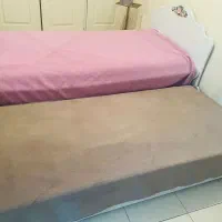 دو عدد تخت یکنفره دخترانه|تخت و سرویس خواب|تهران, سهروردی|دیوار