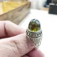 انگشتر نقره مدل گنبدی