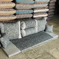 شاه نشین هفت تکه و پنج تکه سنتی ترمه|پشتی|یزد, |دیوار