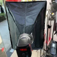 سافت باکس ویدئولایت حرفه ای300 وات با پایه و باکس|دوربین عکاسی و فیلمبرداری|تهران, بازار|دیوار
