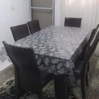 میز ناهار خوری 6نفره چوبی