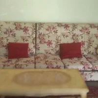 مبل راحتی یک دست تمیز 9 نفری ویک دونه عسلی