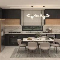 طراحی 3D (سه بعدی) دکوراسیون داخلی و نما تخصصی.
