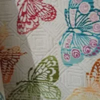 گلیم فرش ۶متری طرح پروانه ایی