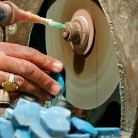 صفحه فیروزه تراشی کارکرده