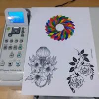 پرینتر اچ پی کاملا سالم سه کاره کارتریج نو