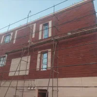 اجرای نماکاری سنگ آجر