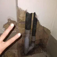 نشتی نشتیابی لوله بازکنی لوله کشی تشخیص ترکیدگی