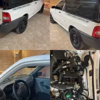 پراید وانت ۴۰۲ درجه یک بازدید لامرد