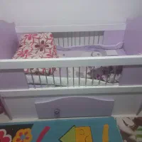 فروش تخت بچگانه دخترانه درحدنو سالم منطقه۲۲ دریاچه