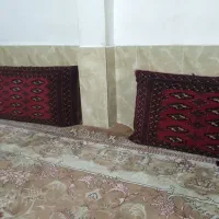 دو جفت پشتی دست بافت