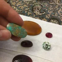 ۱۱عدد نگین انگشتر|جواهرات|تبریز, |دیوار