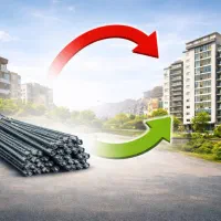 مرکز تهاتر میلگرد با آپارتمان