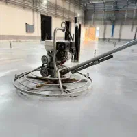 بتن ریزی کف باماله پروانه ای همراه برش