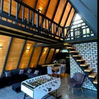 ساخت انواع کلبه های چوبی|خدمات پیشه و مهارت|لاهیجان, کوی آزادگان|دیوار